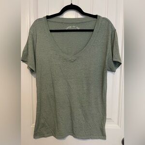 Aeropastale - Loose Fit Women's Tee - Size M - Two Shirts - Gray & Green